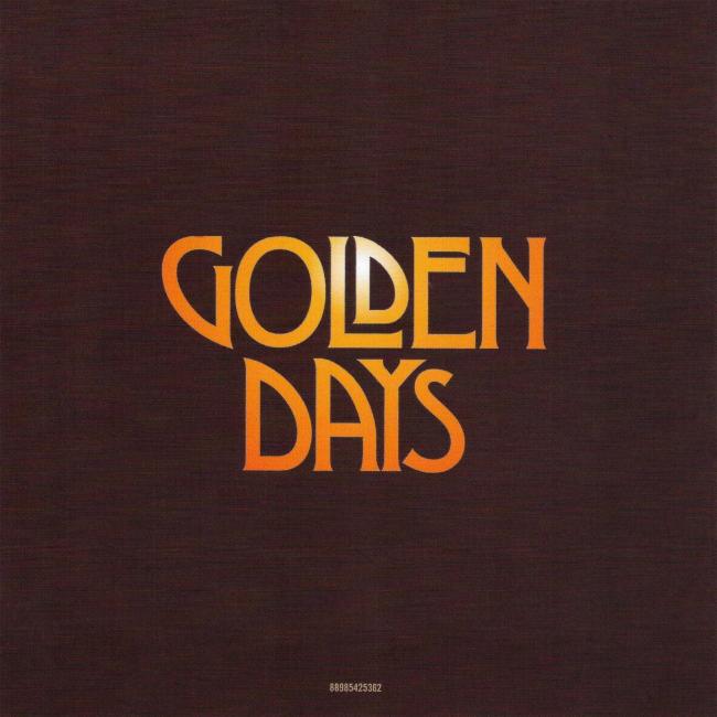 Brian May & Kerry Ellis 'Golden Days' UK CD booklet back sleeve