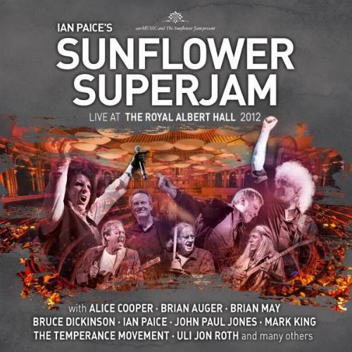 Various Artists 'The Sunflower Superjam' UK CD+DVD front sleeve