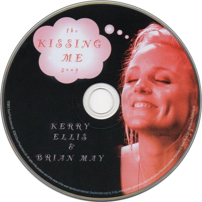 Kerry Ellis 'The Kissing Me Song' UK CD disc