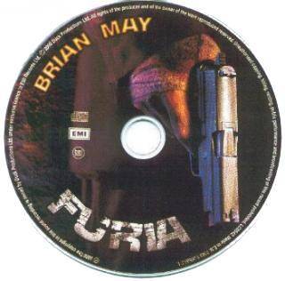 Brian May 'Furia' UK CD disc