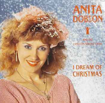 Anita Dobson 'I Dream Of Christmas' UK 7" front sleeve