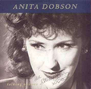 Anita Dobson 'Talking Of Love' UK 7" front sleeve