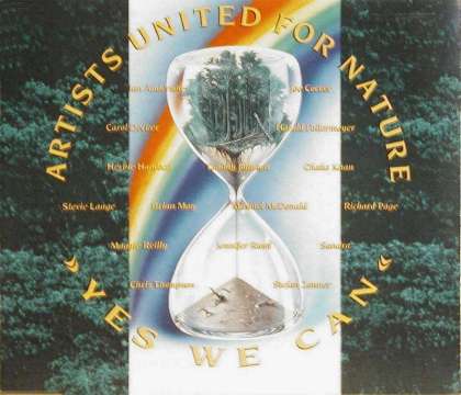 Artists United For Nature 'Yes We Can' German CD front sleeve