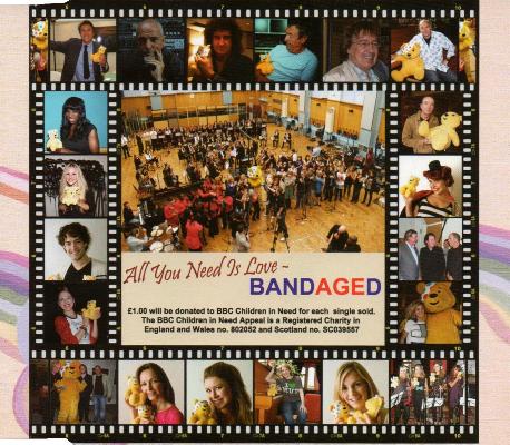 Bandaged 'All You Need Is Love' UK CD front sleeve