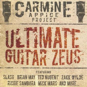 Carmine Appice 'Ultimate Guitar Zeus' UK CD front sleeve