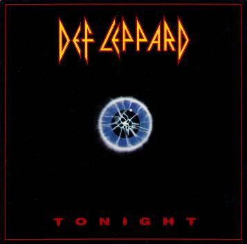 Def Leppard 'Tonight' UK 7" front sleeve