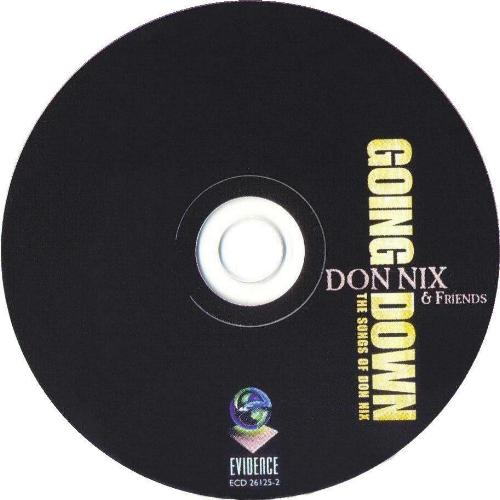 Don Nix 'Going Down' UK CD disc