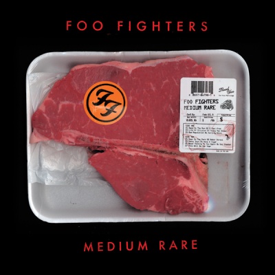 Foo Fighters 'Medium Rare' UK LP front sleeve