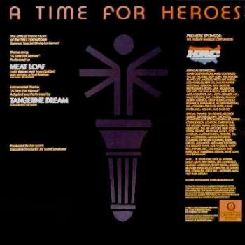 Meat Loaf 'A Time For Heroes' US 12" back sleeve