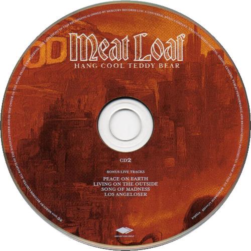UK double CD disc