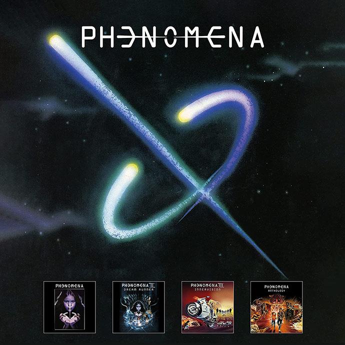 Phenomena 'Phenomena' UK CD boxed set front sleeve