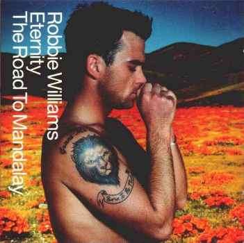 Robbie Williams 'Eternity' UK CD front sleeve
