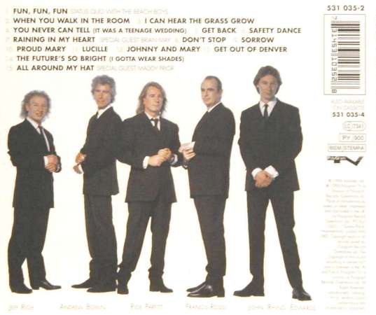 Status Quo 'Don't Stop' UK CD back sleeve