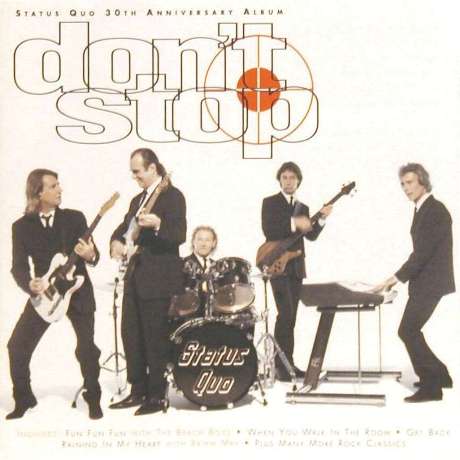 Status Quo 'Don't Stop' UK CD front sleeve
