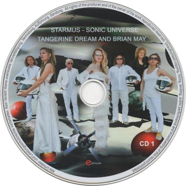 Tangerine Dream 'Starmus - Sonic Universe' UK CD disc 1