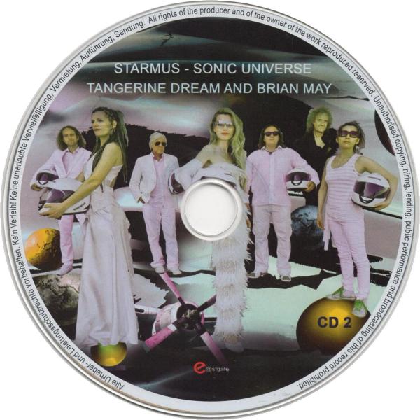 Tangerine Dream 'Starmus - Sonic Universe' UK CD disc 2