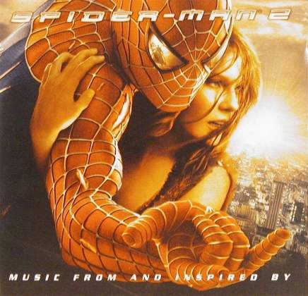 Various Artists 'Spider-Man 2' UK CD front sleeve