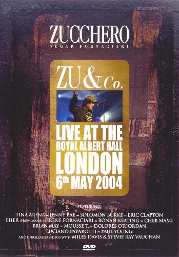 Zucchero 'Zucchero And Co Live At The Royal Albert Hall' UK DVD front sleeve