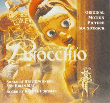 'The Adventures Of Pinocchio' UK CD front sleeve