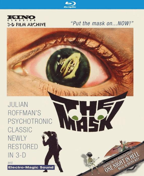 'The Mask' UK Blu-ray front sleeve