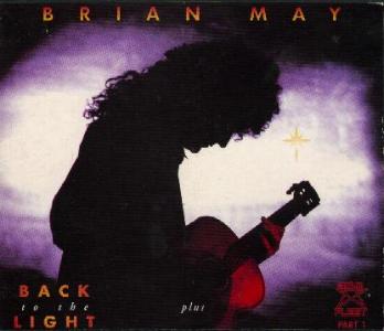Brian May 'Back To The Light' UK CD1 front sleeve