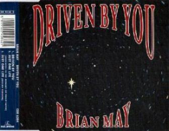 Brian May 'Driven By You' UK CD front sleeve