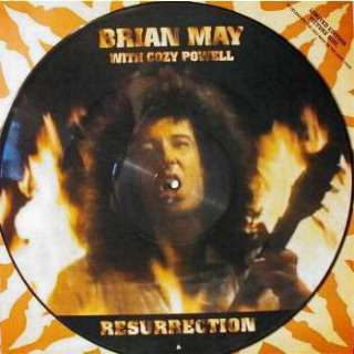 Brian May 'Resurrection' UK 12" front sleeve
