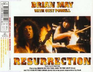 Brian May 'Resurrection' UK CD2 front sleeve