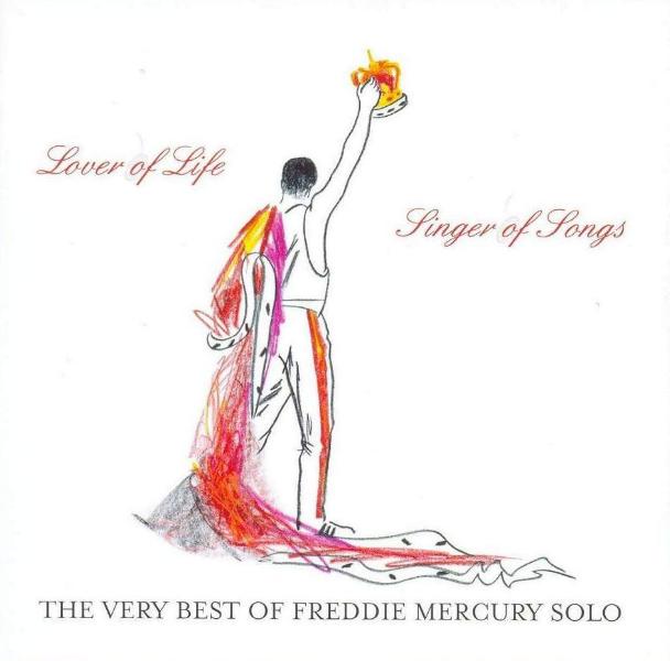 Freddie Mercury 'Lover Of Life, Singer Of Songs' UK single CD front sleeve