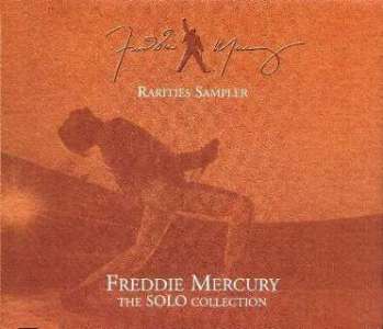 Freddie Mercury 'Rarities Sampler' UK CD promo front sleeve