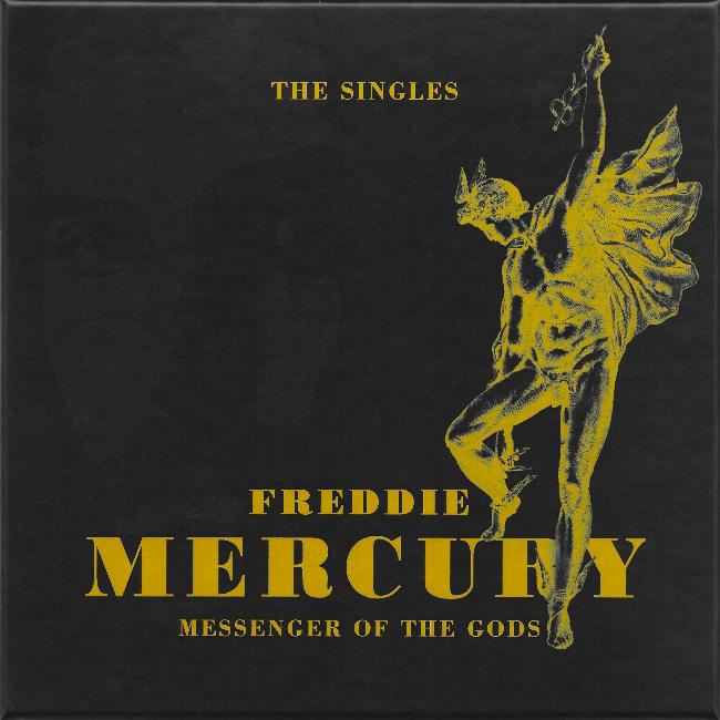 Freddie Mercury 'Messenger Of The Gods' UK boxed set front sleeve