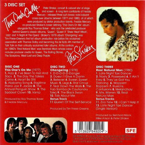 Peter Straker 'This One's On Me' UK CD reissue back sleeve