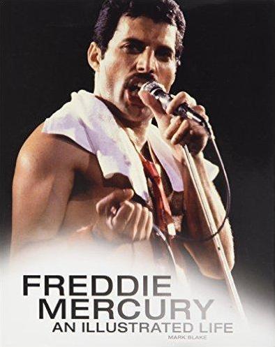 'Freddie Mercury - An Illustrated Life' front sleeve