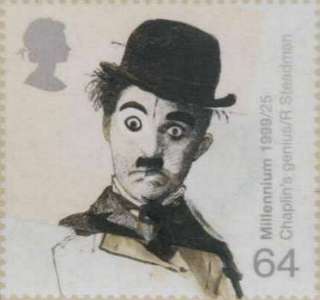 Freddie Mercury 'Mercury's Magic' Charlie Chaplin stamp
