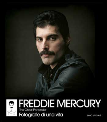 'Freddie Mercury - The Great Pretender: A Life In Pictures' Italian front sleeve