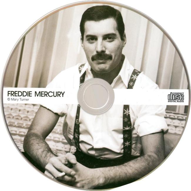 'Freddie Mercury - The Great Pretender: A Life In Pictures' hardback interview CD disc