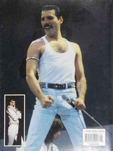 Freddie Mercury 'The Legend Lives On' back sleeve