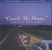 Freddie Mercury 'Guide Me Home' German CD promo front sleeve