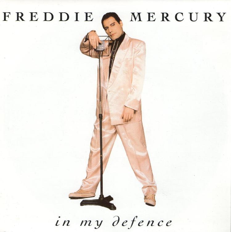 Freddie Mercury 'In My Defence' UK 7" front sleeve