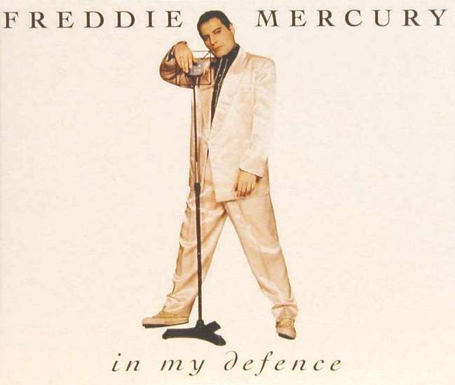 Freddie Mercury 'In My Defence' UK CD2 front sleeve