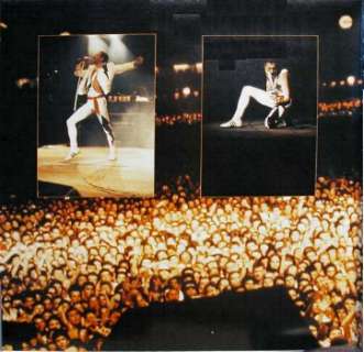 Freddie Mercury 'Living On My Own' UK 12" gatefold inner sleeve