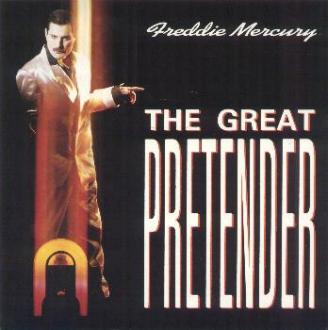 Freddie Mercury 'The Great Pretender' UK 7" front sleeve
