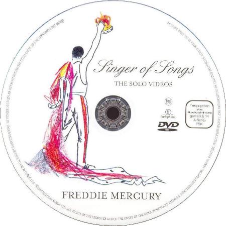 Freddie Mercury 'Lover Of Life, Singer Of Songs' UK DVD disc 2