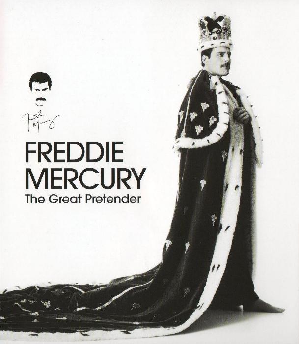 Freddie Mercury 'The Great Pretender' UK blu-ray front sleeve