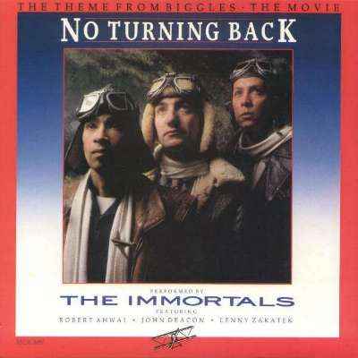 The Immortals 'No Turning Back' UK 7" front sleeve