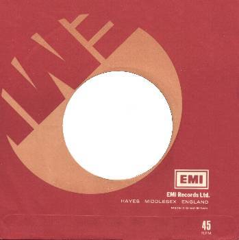 UK EMI record company sleeve