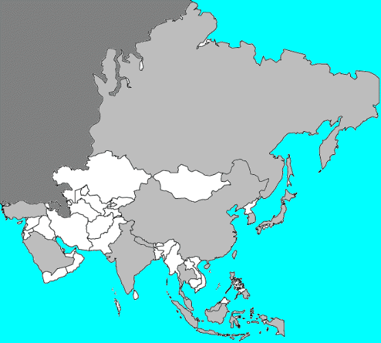 Asia Releases Map