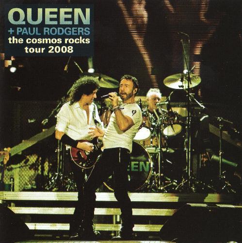 Queen & Paul Rodgers 'The Cosmos Rocks Tour' blank CD front sleeve