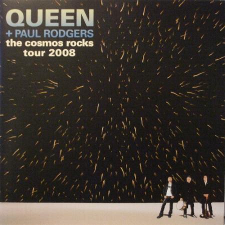 Queen & Paul Rodgers 'The Cosmos Rocks' tour programme front sleeve