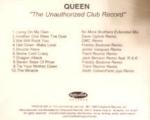 Queen 'The Unauthorized Club Record'